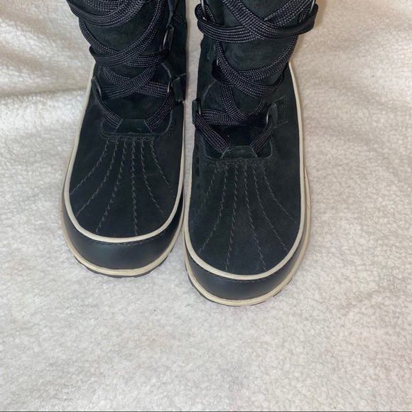 Sorel Tívoli High II Black Waterproof Boots - Picture 10 of 13